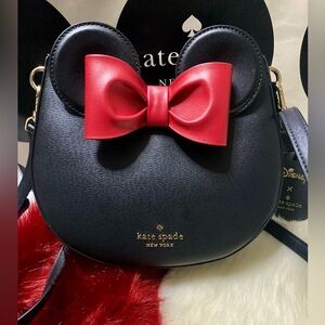 🛑SOLD🛑♥️ Disney X Kate Spade New York Minnie 3D Crossbody♥️#Small